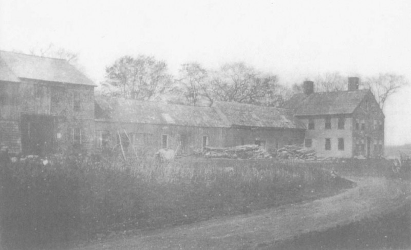 Sears Island Farmhouse in 1914 (Credit: Friends of Sears Island)