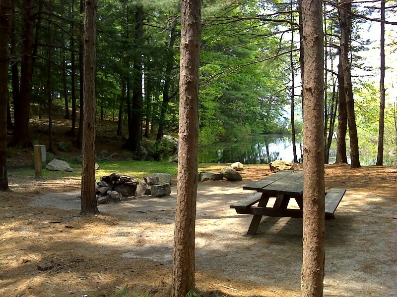 Campsite (Credit: Maine Bureau of Parks and Lands)