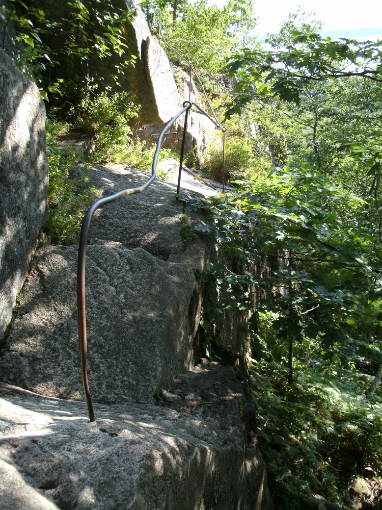 Section with railing (Credit: National Park Service)