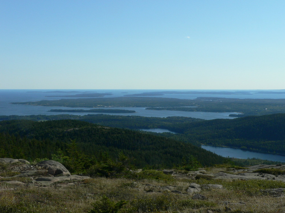 Southwest view from Sargent Mountain (Credit: National Park Service)