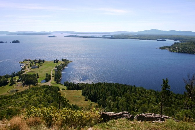 Moosehead Lake from Mount Kineo (Credit: Maine Bureau of Parks and Lands)