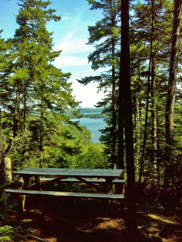 Vista near trailhead (Credit: Maine Bureau of Parks and Lands)