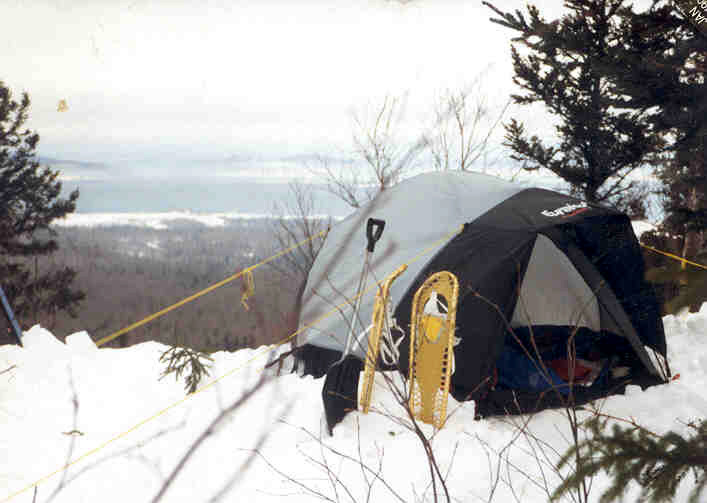 Winter Camping in the Park (Credit: Aroostook State Park)