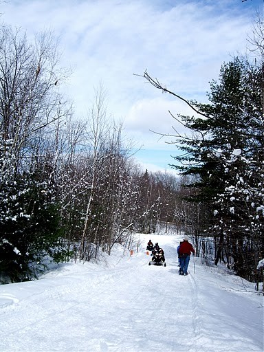 Multi-use trail (Credit: Androscoggin Land Trust)