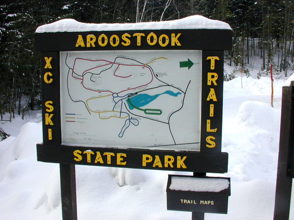 Trailhead (Credit: Aroostook State Park)