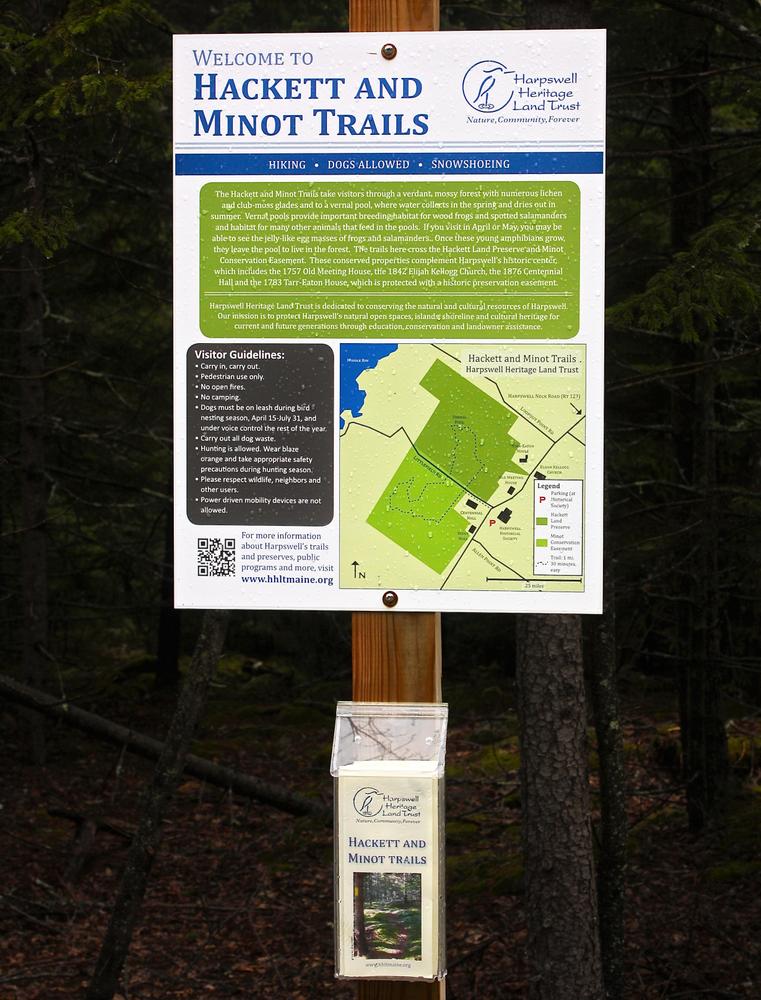 Hackett and Minot Trails - Maine Trail Finder