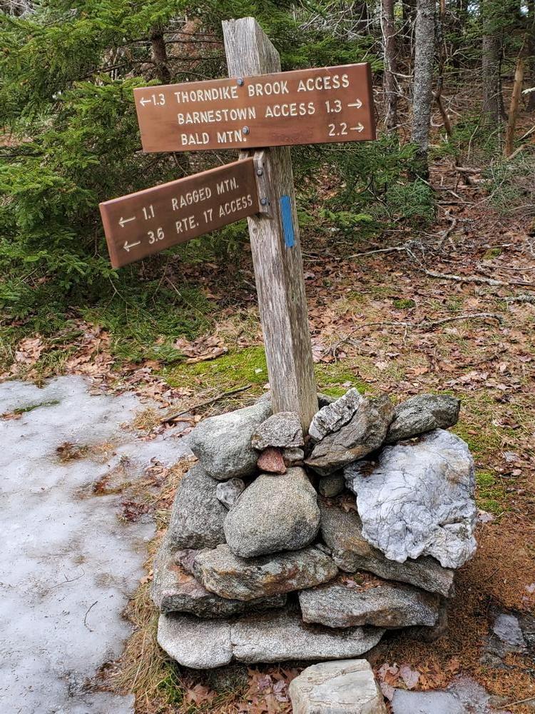 Highland Path Ragged Mountain Area Maine Trail Finder