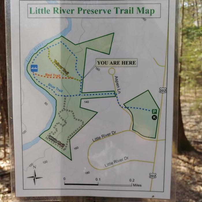 Trail map (Credit: Sylvia)