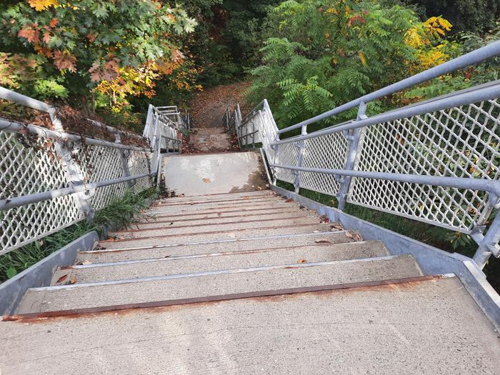 Stairway on the Greenway (Credit: Enock Glidden)
