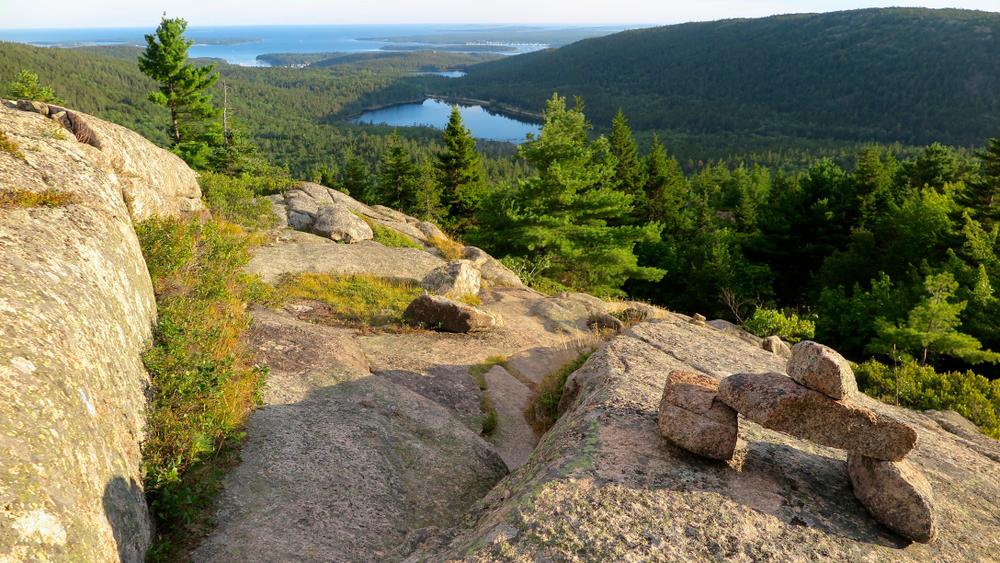 Acadia National Park Bald Peak and Parkman Mountain Maine Trail Finder