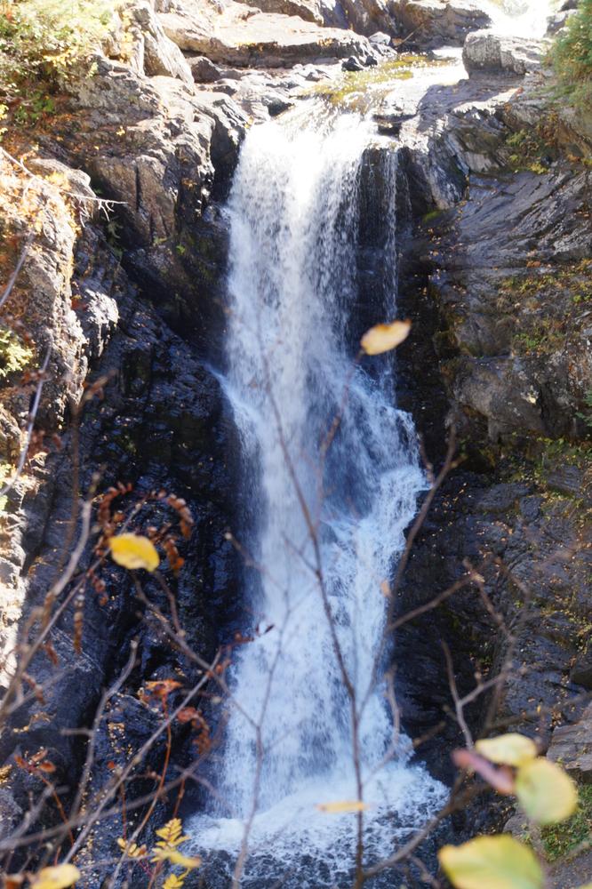Close up of Moxie Falls (Credit: Jeanette Matlock)