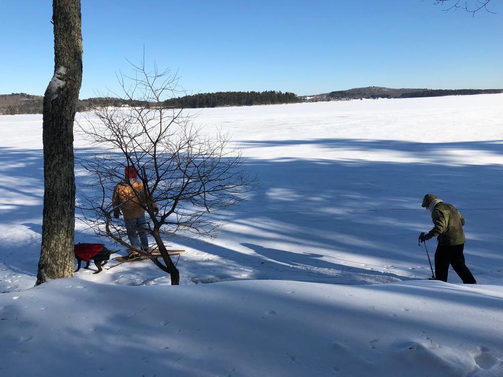 Lake Auburn in winter @Whitman Spring Rd Taril (Credit: Olga Dolgicer)