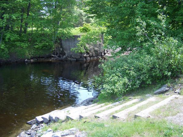 Snoopy Access (Credit: Androscoggin River Watershed Council)