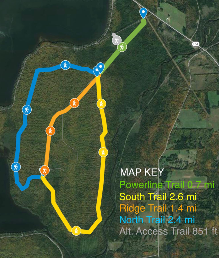 Madawaska Lake Island Trails Maine Trail Finder