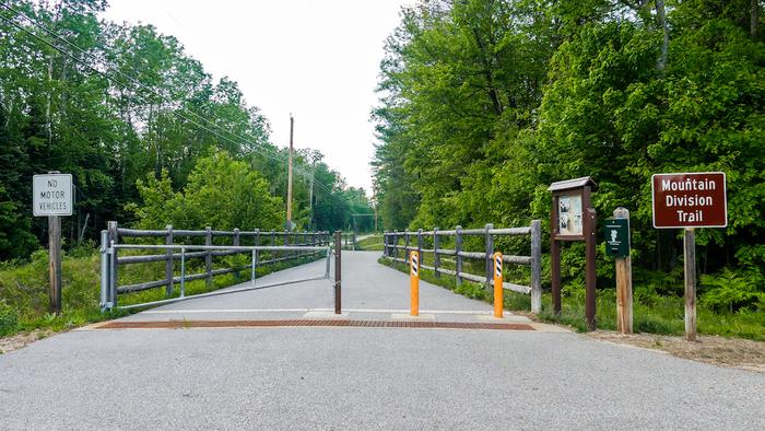 Trail Entrance (Credit: Southern Maine Planning & Development Commission)