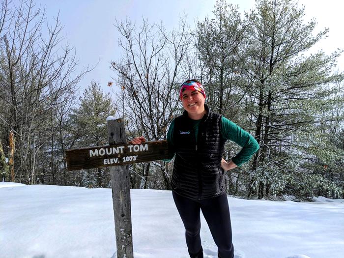 Mt Tom Summit, Winter (Credit: Southern Maine Planning & Development Commission)