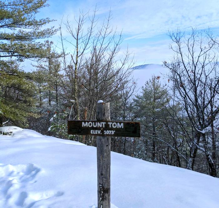 Mt Tom Summit, Winter (Credit: Southern Maine Planning & Development Commission)