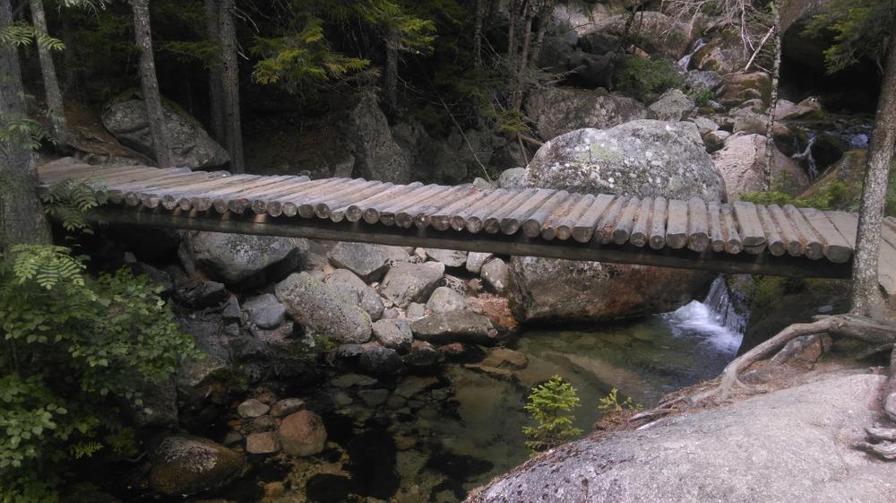 Bridge at Katahdin Stream Falls