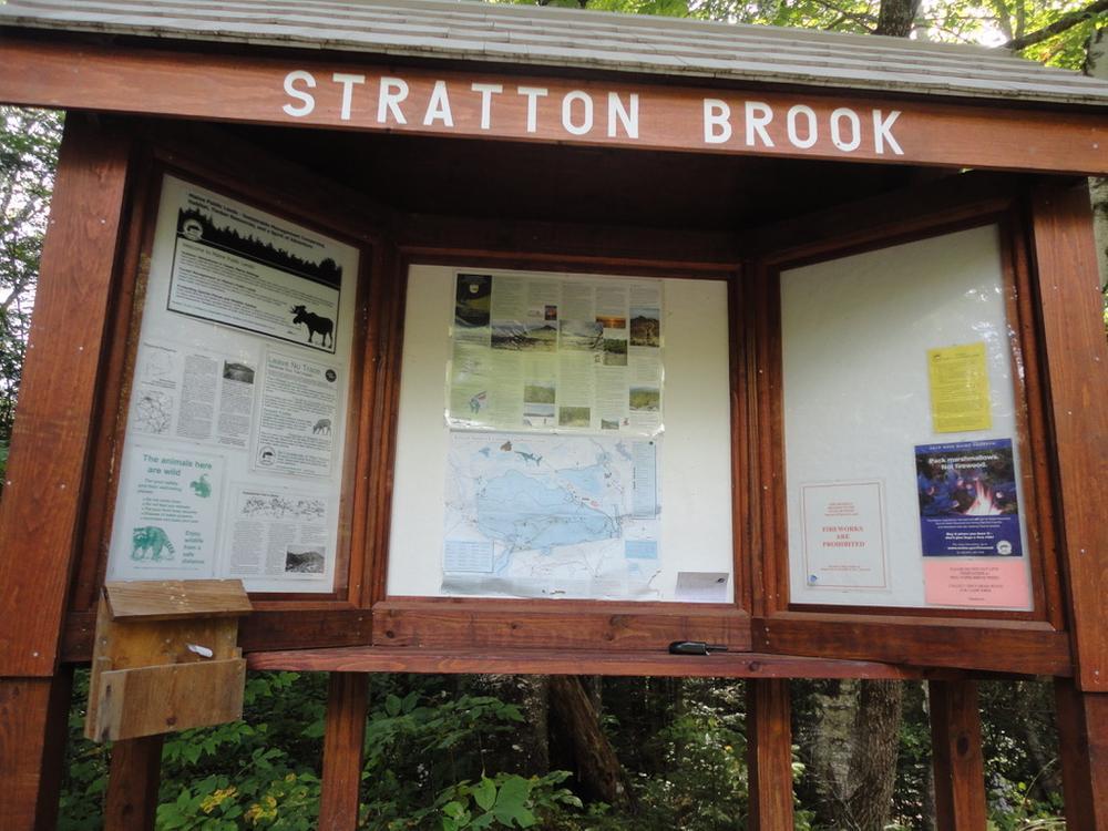 Kiosk for Fire Warden's Trail to Avery's Peak (Credit: Remington34)