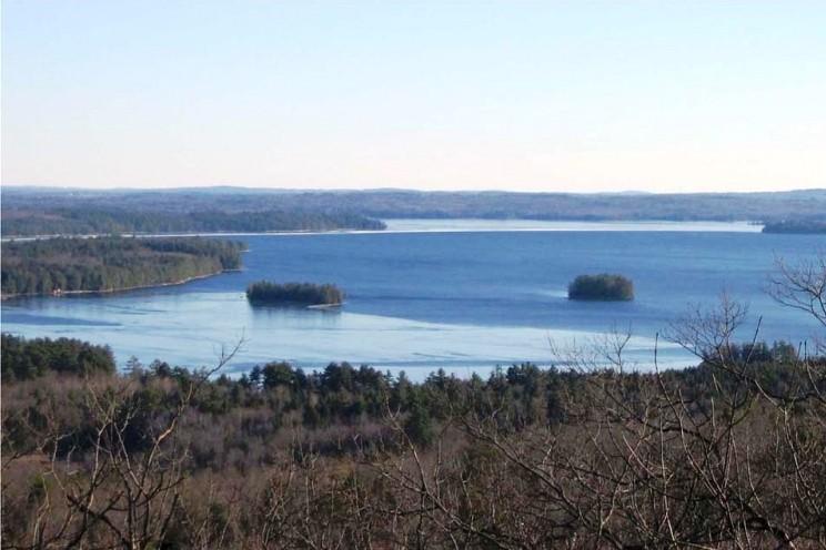 View of Great Pond from Mount Phillip (Credit: Belgrade Regional Conservation Alliance)