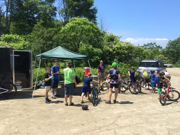 Summer youth MTB camp runs on West Side Trail every year (Credit: West Side Trail)