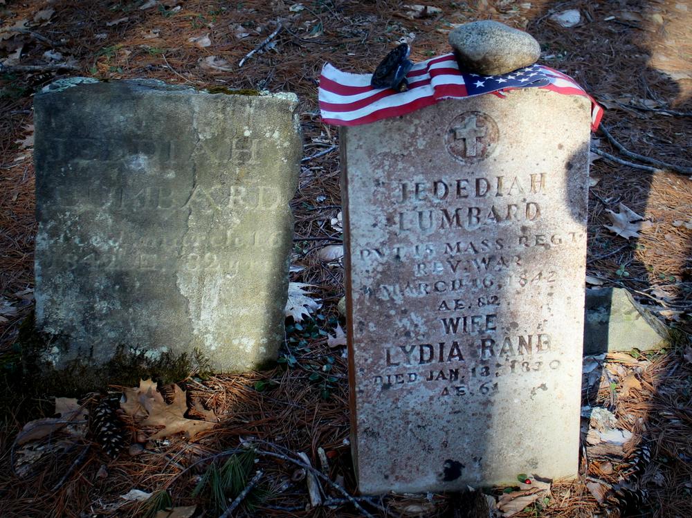 Revolutionary War veteran's headstone (Credit: gary janson)