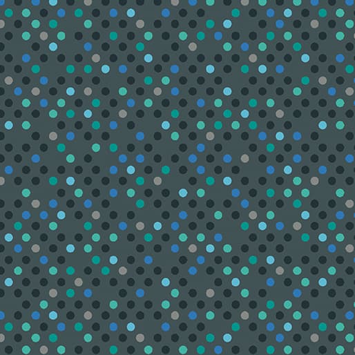 Confetti Drop  Charcoal/Multi  16206 13