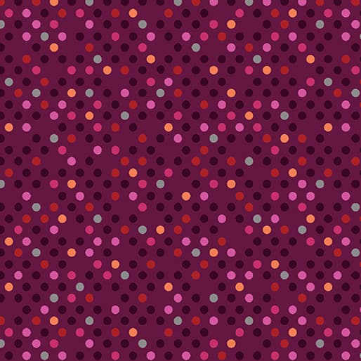 Confetti Drop  Dark Red/Multi  16206 19