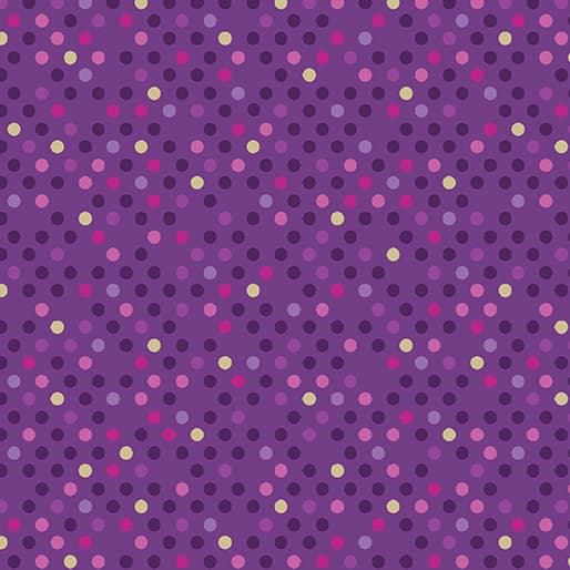 Confetti Drop  Purple/Multi  16206 66