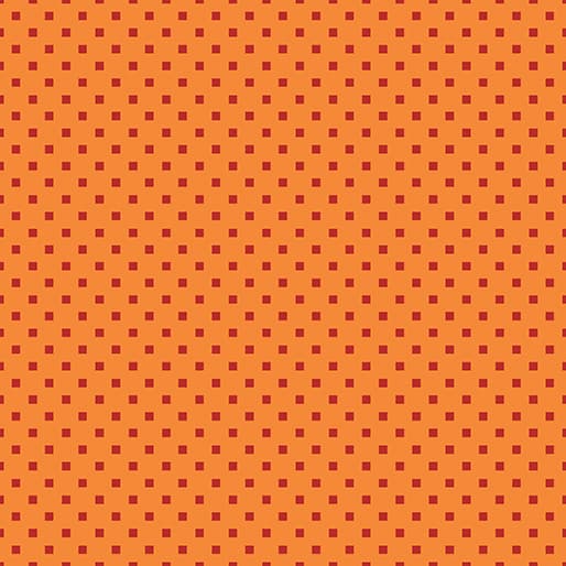 Snazzy Squares  Orange/Red  16207 37
