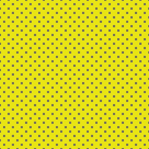 Snazzy Squares  Citron/Grey  16207 41