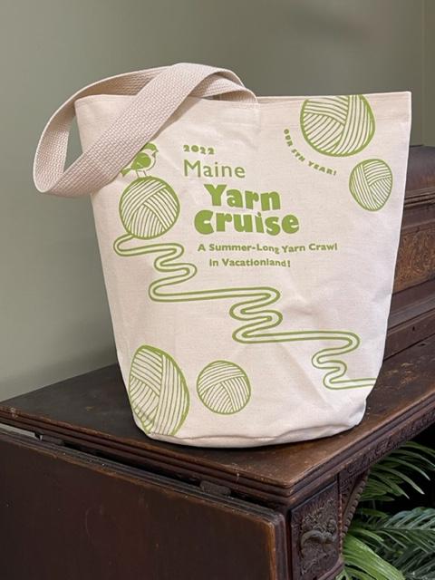 Maine Yarn Cruise bag 2022