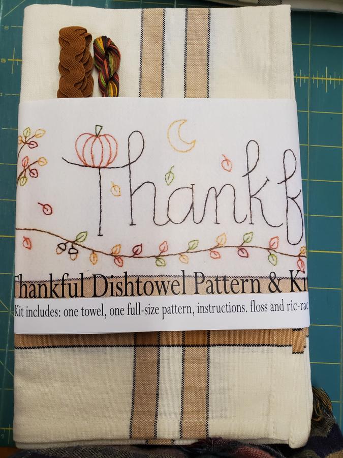 Thankful Dishtowel Kit