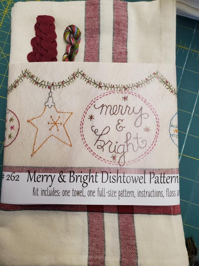 Merry & Bright Dishtowel Kit