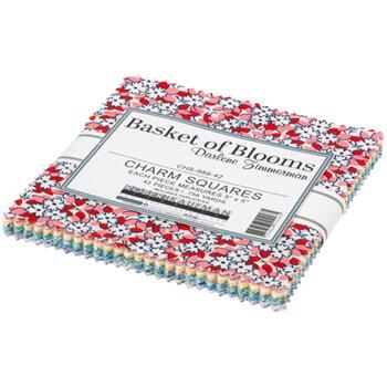 Basket of Blooms Charm Squares (44 pieces)