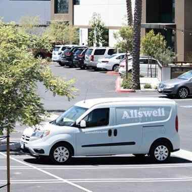 commercial pest control van