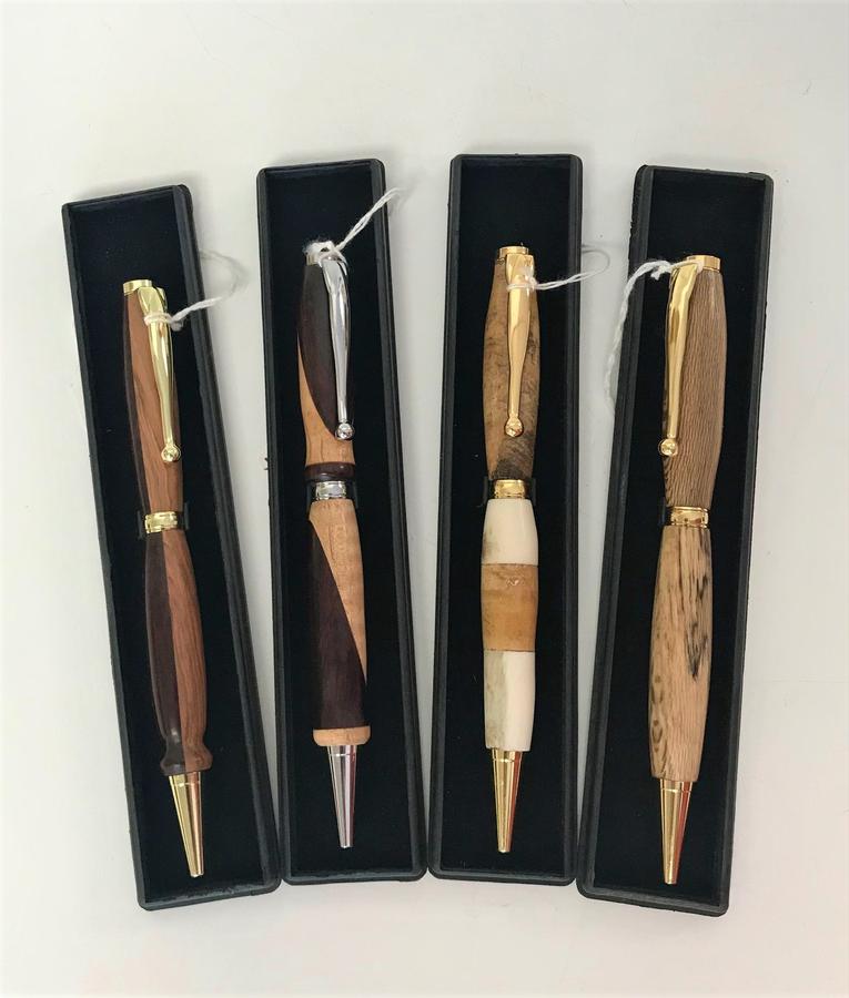 Hand Carved Pens Mainestone Jewelry Farmington, Maine