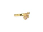 Pink Maine Tourmaline And Diamond14KY Ring