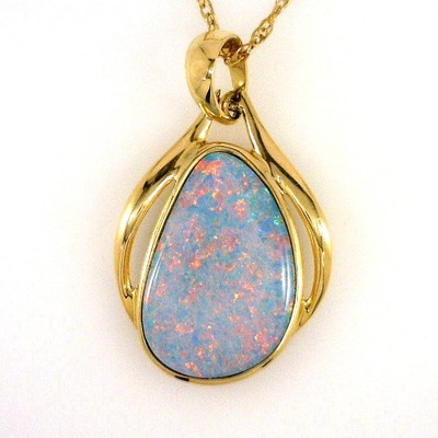 SOLD: Australian Opal Pendant