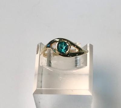 Blue Maine Tourmaline Ring