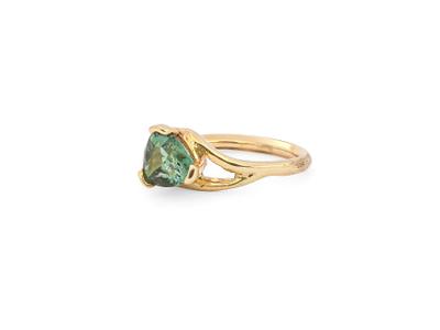 Green Maine Tourmaline Ring