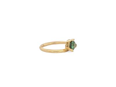 Green Maine Tourmaline Ring