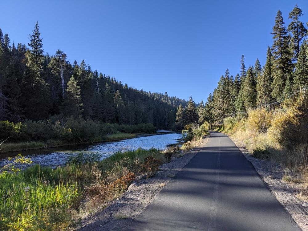 Tahoe Pyramid Bike Trail Tahoe City to Hirschdale Nevada Trail Finder
