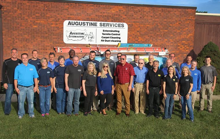 We've Provided Quality Pest Control Services Since 1966 augustine exterminators pest control team in kansas city