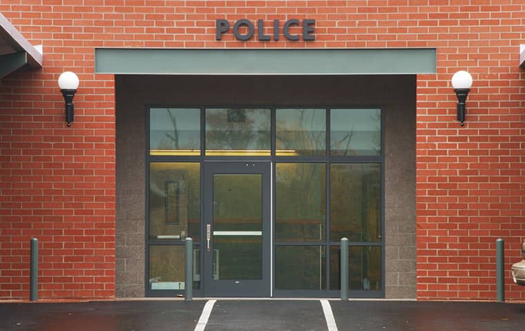 We Protect Police And Fire Station Facilities From Pests exterior view of a police station in roeland park kansas