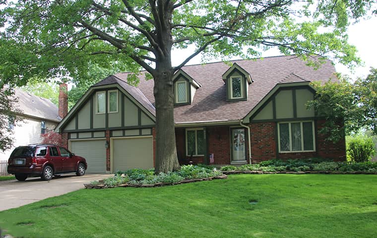 street view of a home in overland park kansas
