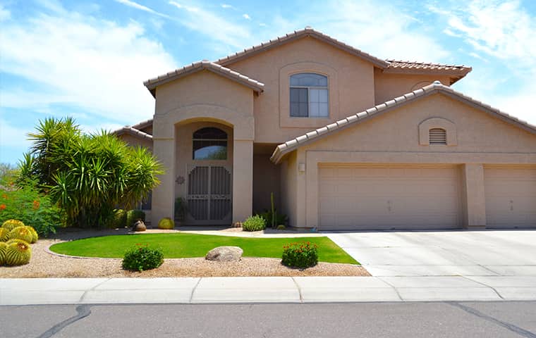 Explore Our Extensive Home Pest Control Services street view of a home in phoenix arizona