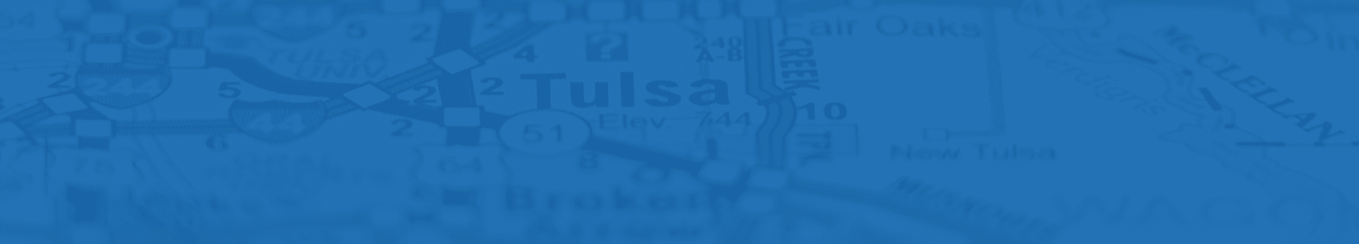 map of tulsa