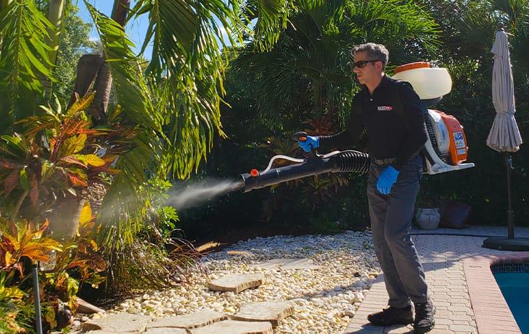 Take Back Your Backyard With Our Mosquito Services a gotbugsikill service professional spraying for mosquitoes in boca raton florida