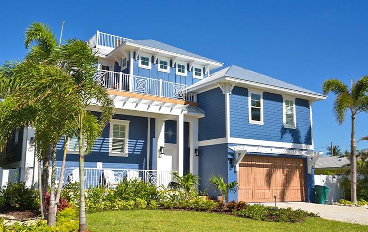 Protect Your Pompano Beach Home From Crazy Ants street view of a beach house in pompano beach florida